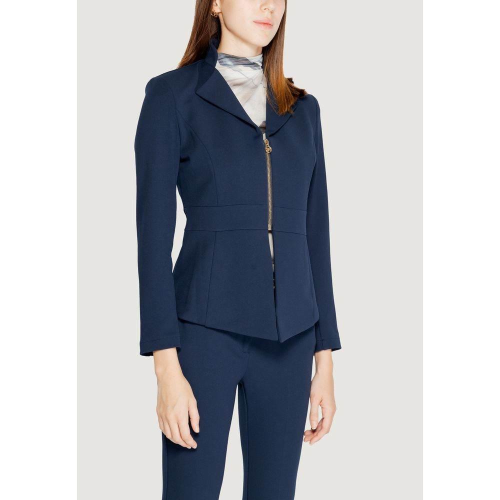 Rinascimento Blue Polyester Suits & Blazer - Hilstor