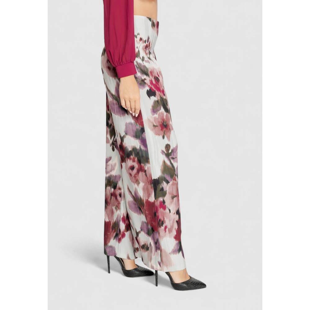 Rinascimento Bordeaux Polyester Pant - Hilstor