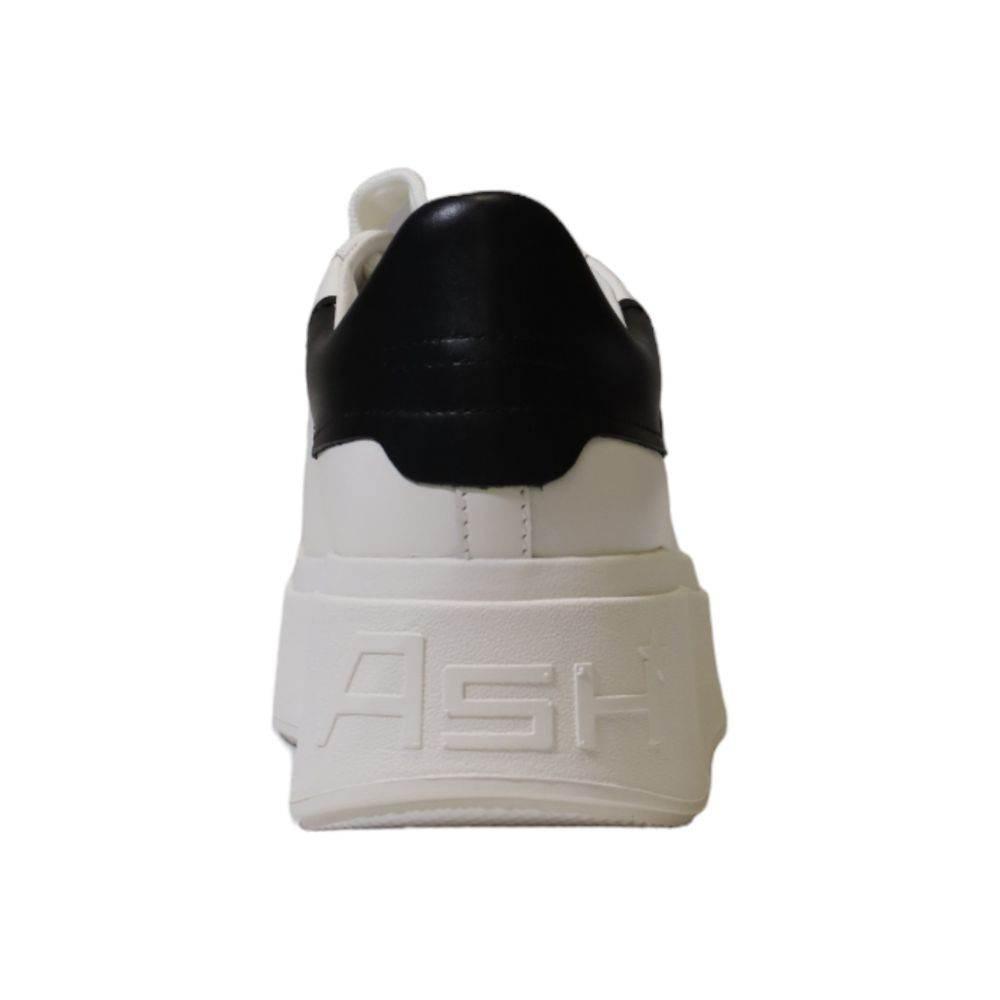 ASH Black And White Leather Sneaker - Hilstor