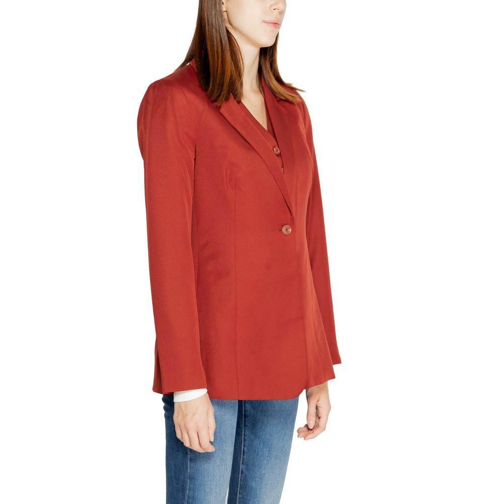 Vero Moda Red Polyester Suits & Blazer - Hilstor