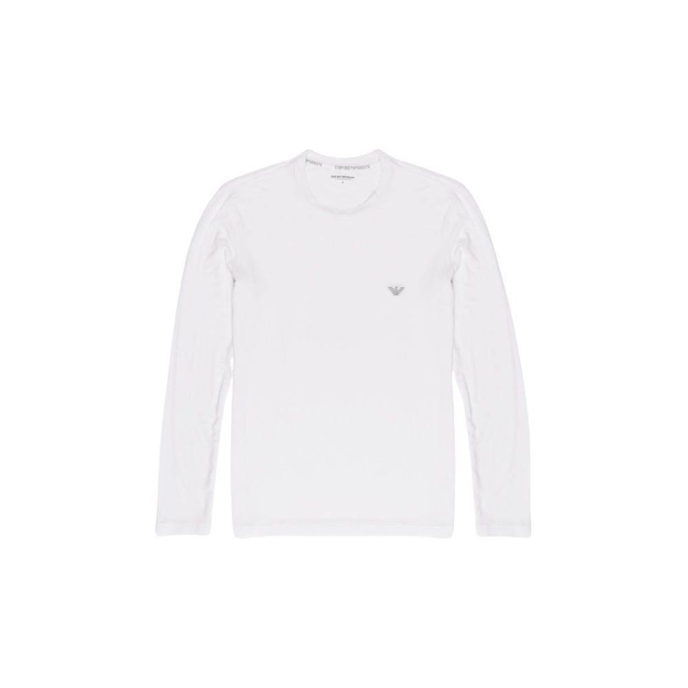 Emporio Armani Underwear White Modal Long Sleeve - Hilstor