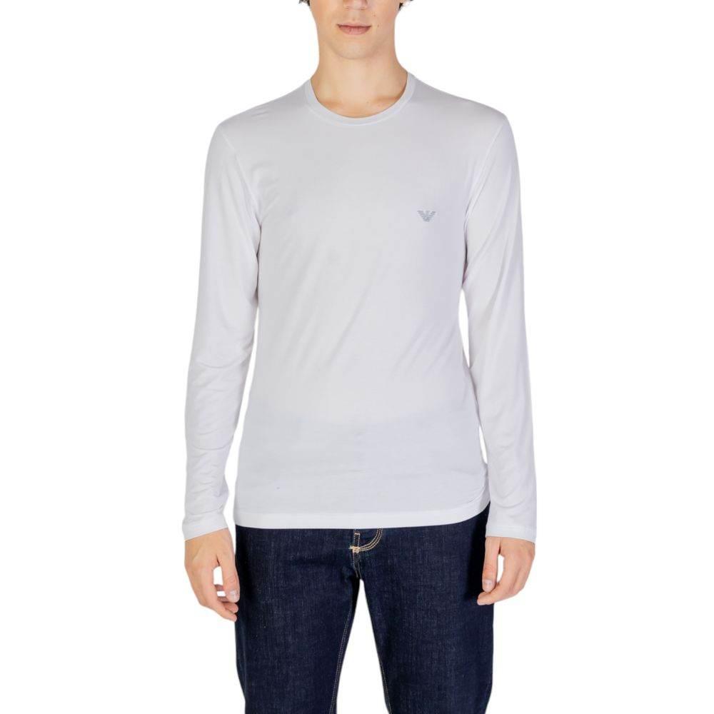 Emporio Armani Underwear White Modal Long Sleeve - Hilstor