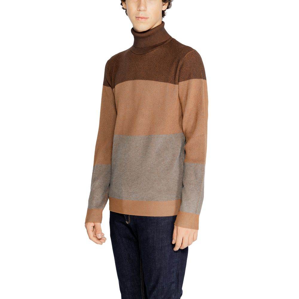 Hamaki-Ho Brown Viscose Sweater - Hilstor