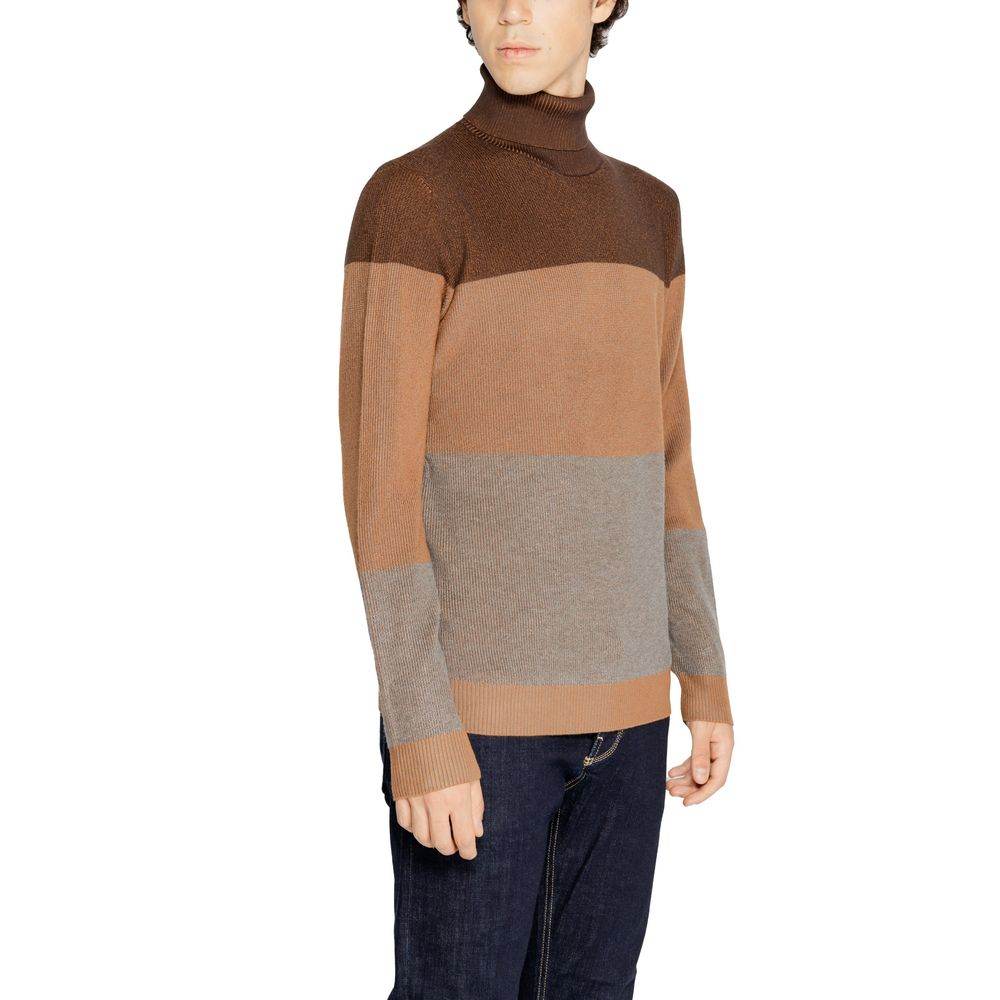 Hamaki-Ho Brown Viscose Sweater - Hilstor