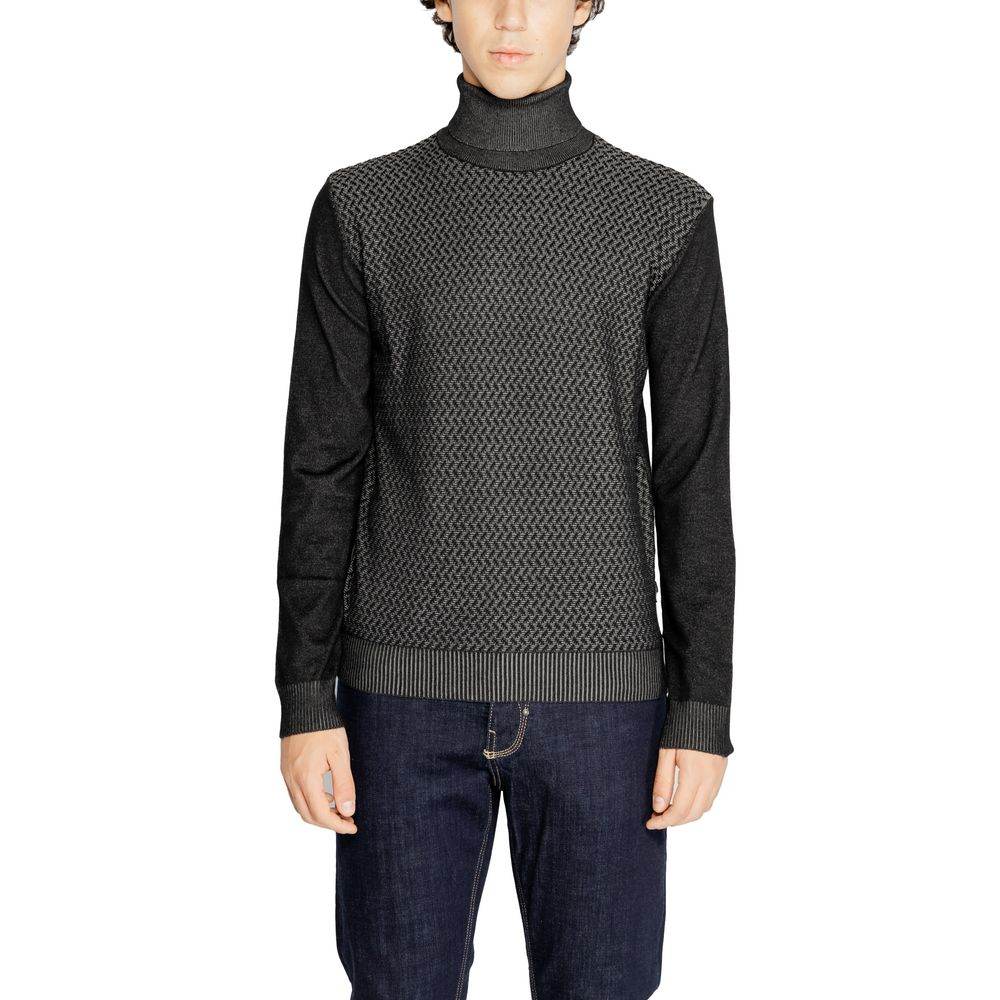 Hamaki-Ho Black Viscose Sweater - Hilstor