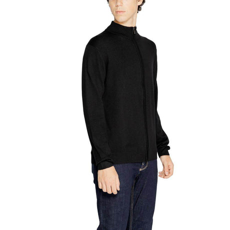 Hamaki-Ho Black Viscose Cardigan - Hilstor