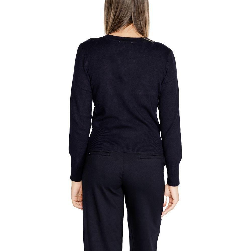 Morgan De Toi Blue Viscose Cardigan - Hilstor
