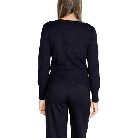 Morgan De Toi Blue Viscose Cardigan - Hilstor