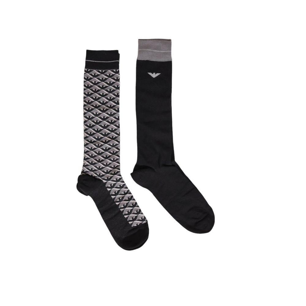 Emporio Armani Underwear Gray Cotton Sock - Hilstor