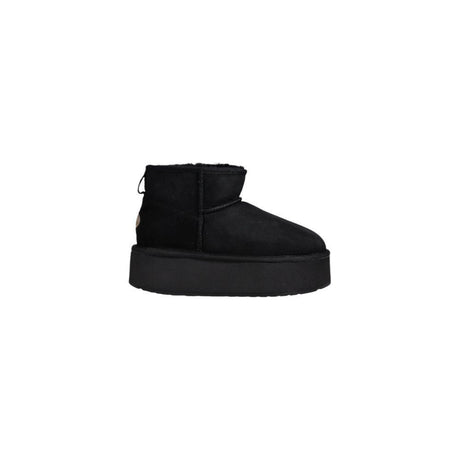 EMU Australia Black Leather Boot - Hilstor