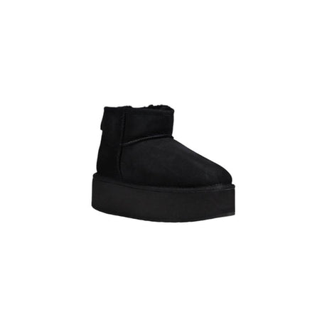 EMU Australia Black Leather Boot - Hilstor