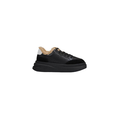 ASH Black And White Leather Sneaker - Hilstor