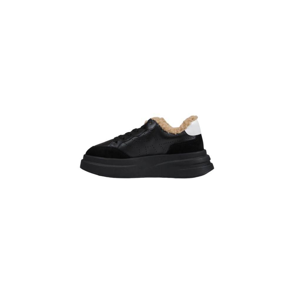 ASH Black And White Leather Sneaker - Hilstor