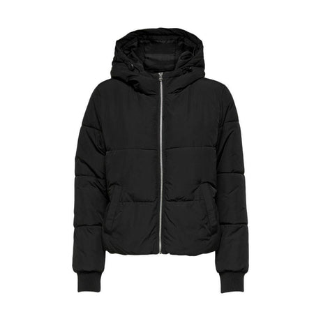Jacqueline De Yong Black Polyester Jackets & Coat - Hilstor