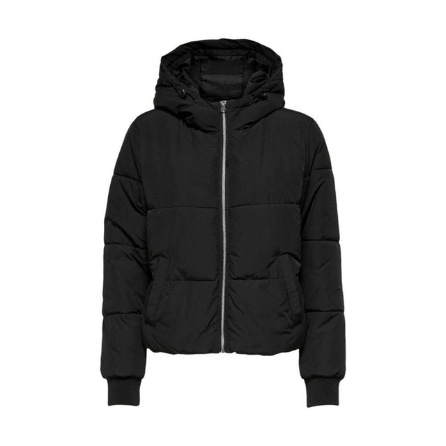 Jacqueline De Yong Black Polyester Jackets & Coat - Hilstor