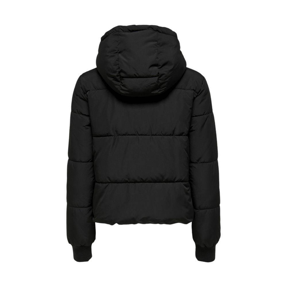Jacqueline De Yong Black Polyester Jackets & Coat - Hilstor