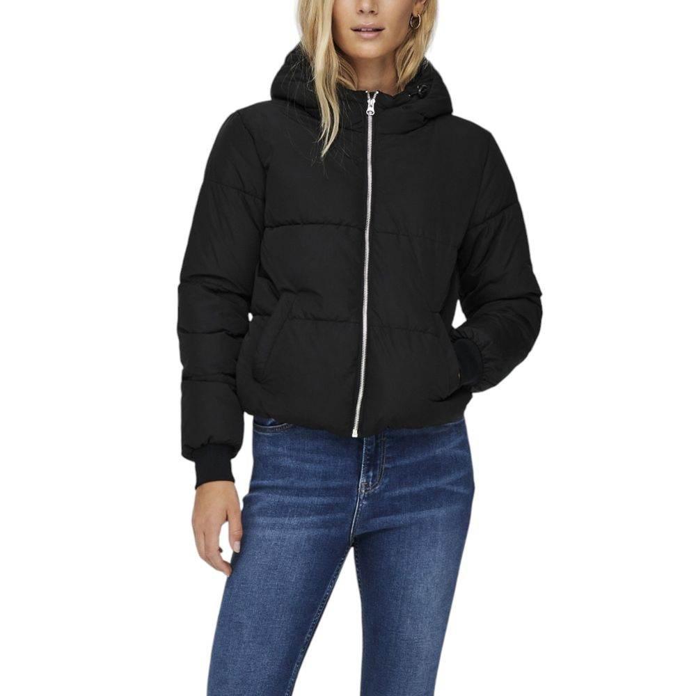 Jacqueline De Yong Black Polyester Jackets & Coat - Hilstor