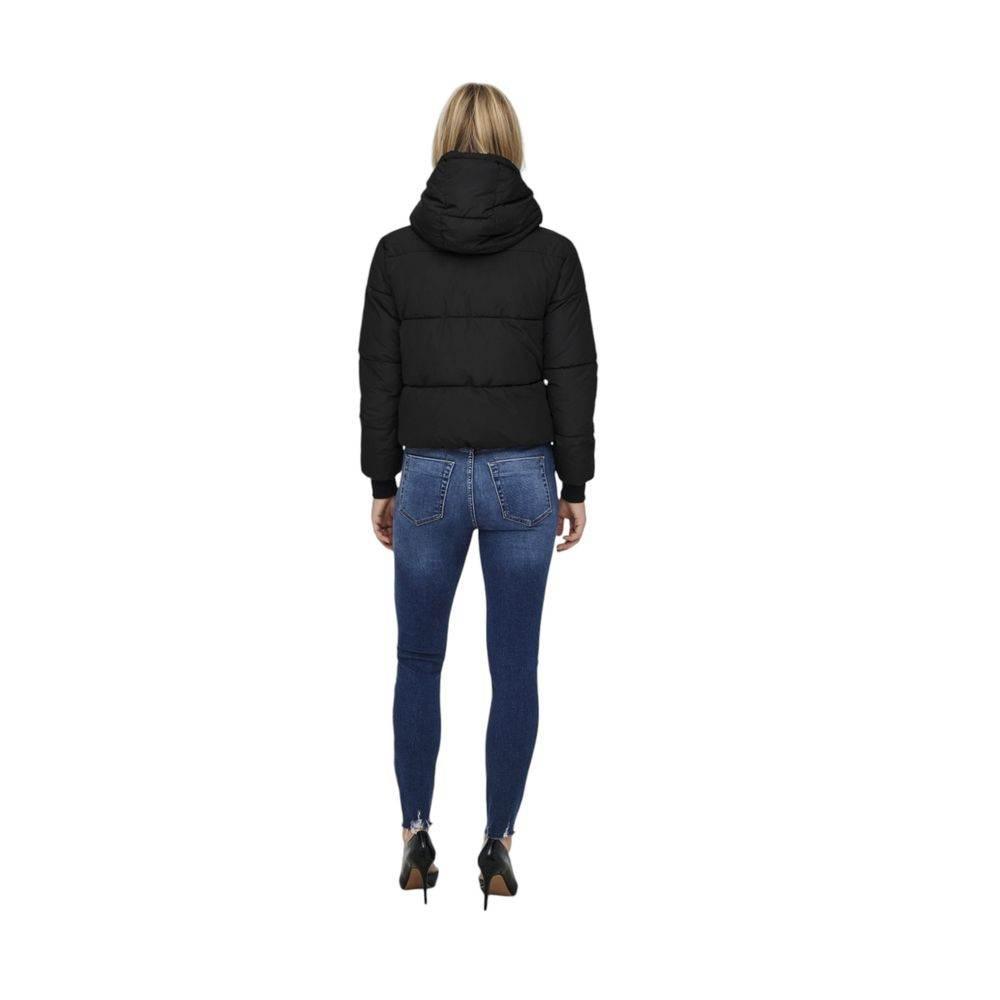 Jacqueline De Yong Black Polyester Jackets & Coat - Hilstor