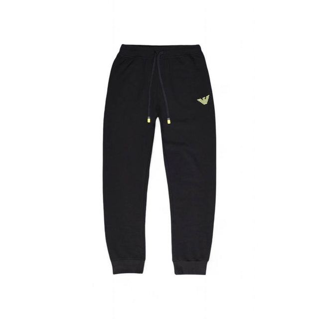 Emporio Armani Underwear Black Cotton Jeans & Pant - Hilstor
