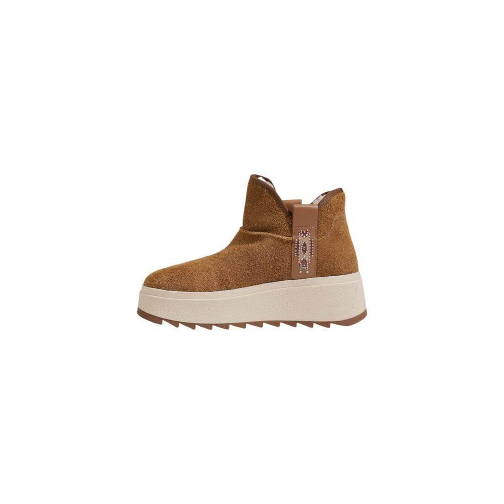 ASH Brown Suede Leather Boot - Hilstor