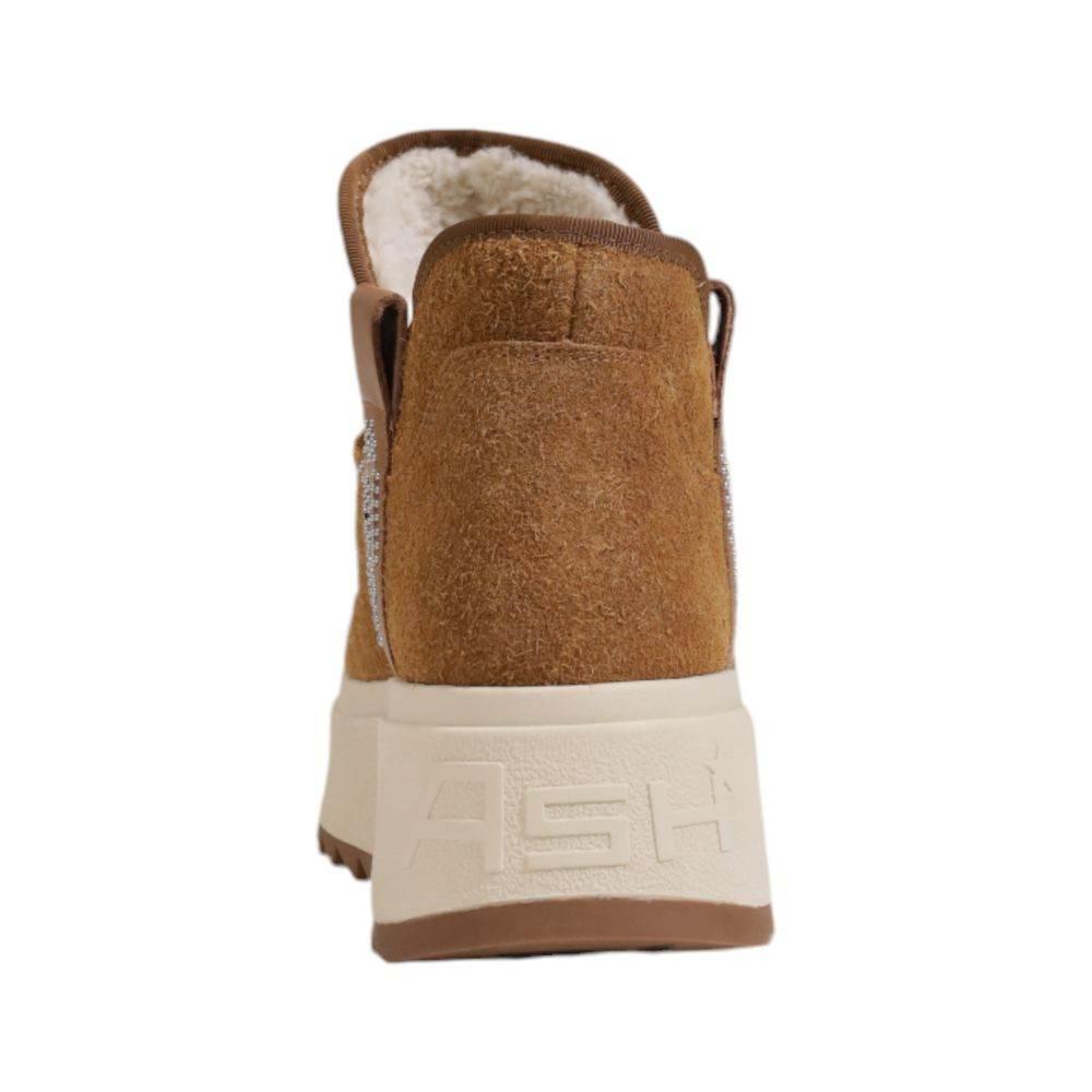 ASH Brown Suede Leather Boot - Hilstor