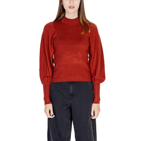 Vero Moda Red Viscose Tops & T-Shirt - Hilstor