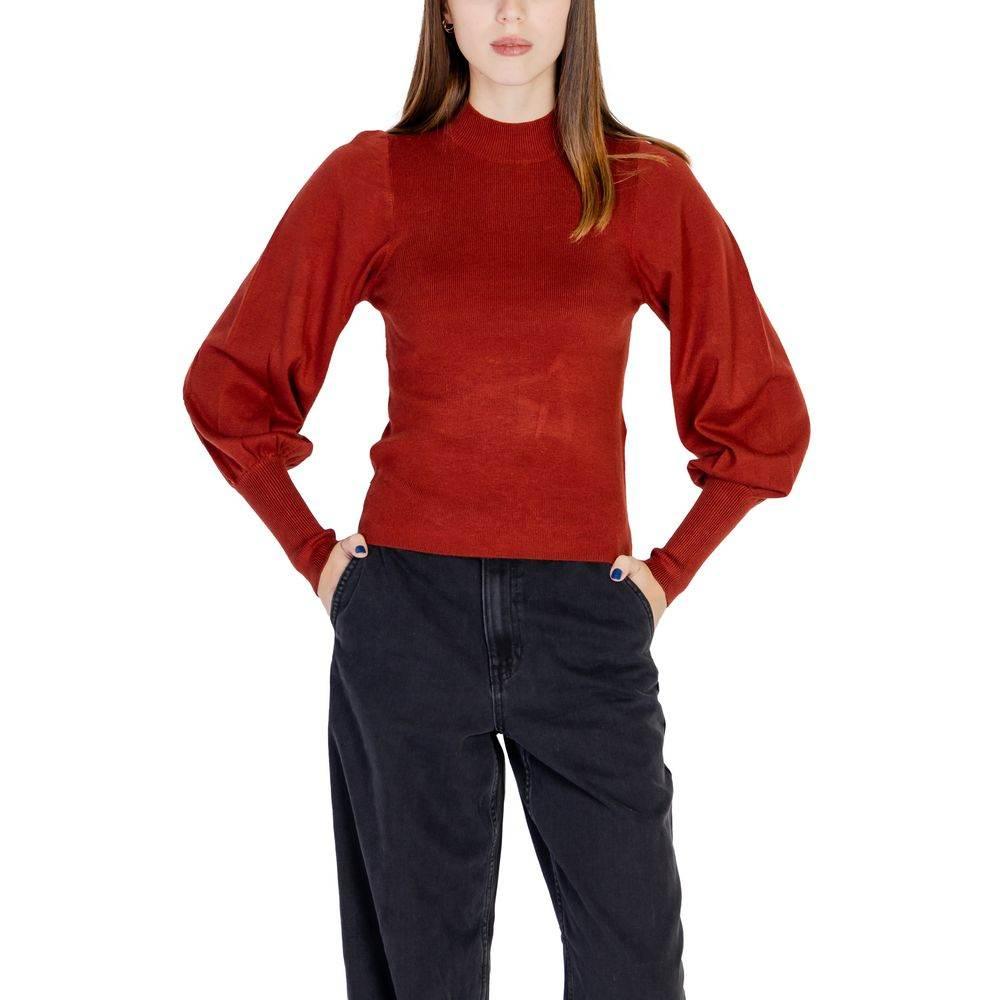 Vero Moda Red Viscose Tops & T-Shirt - Hilstor