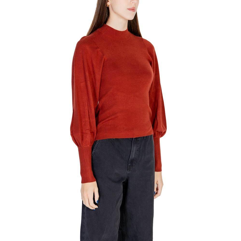 Vero Moda Red Viscose Tops & T-Shirt - Hilstor