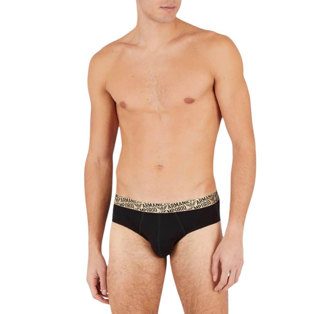 Emporio Armani Underwear Bicolor Cotton Underwear - Hilstor