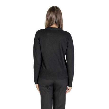 Alviero Martini Prima Classe Black Polyester Sweater - Hilstor