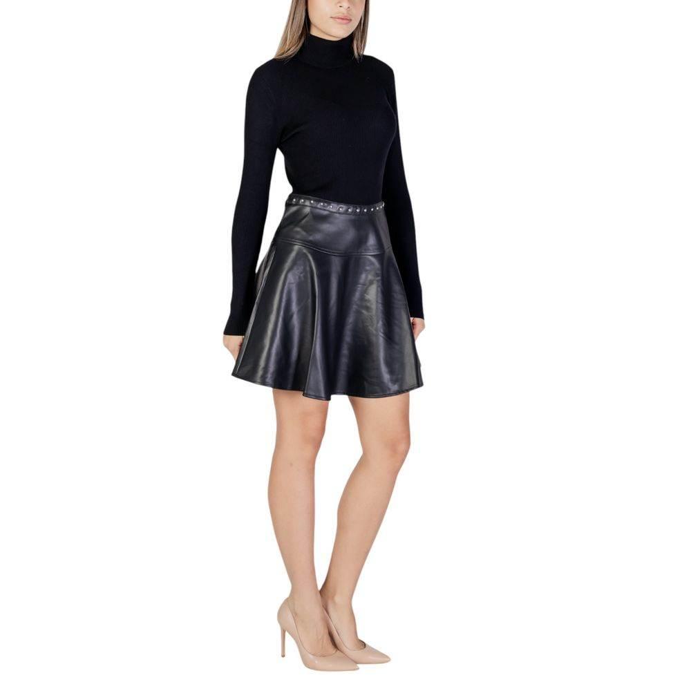 Morgan De Toi Black Viscose Dress - Hilstor