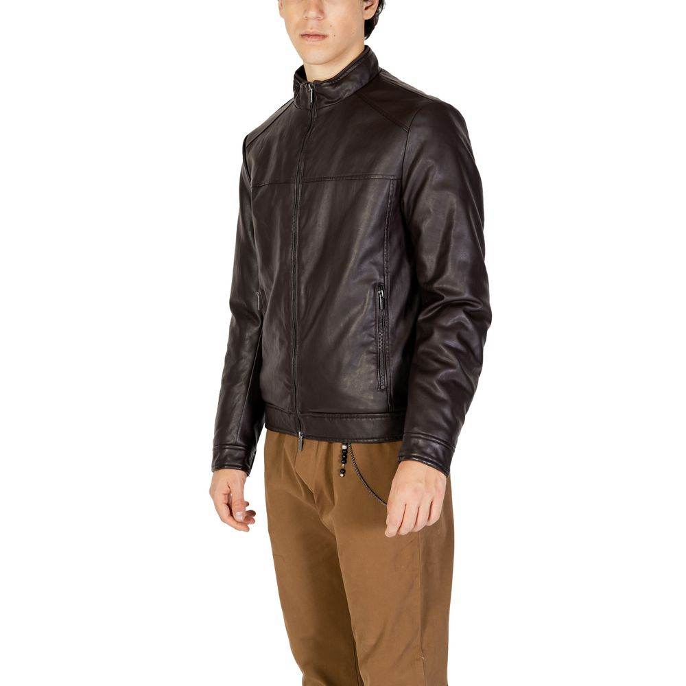 Hamaki-Ho Brown Viscose Jacket - Hilstor