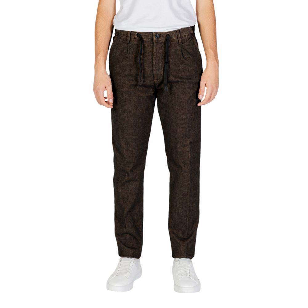 Hamaki-Ho Gray Cotton Jeans & Pant - Hilstor
