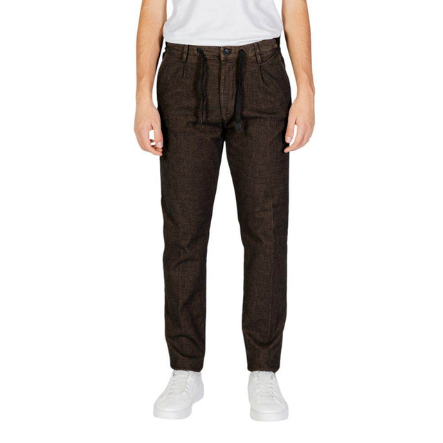 Hamaki-Ho Gray Cotton Jeans & Pant - Hilstor