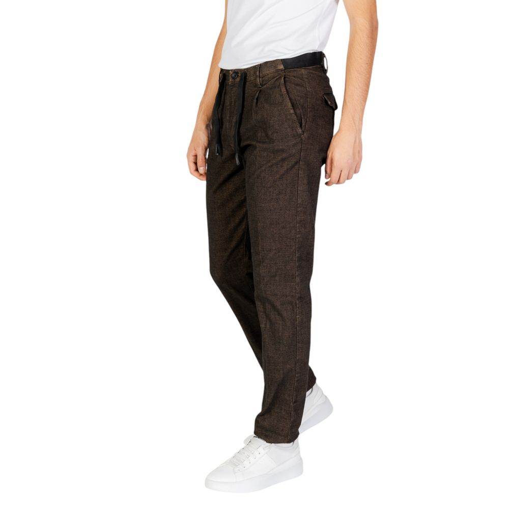 Hamaki-Ho Gray Cotton Jeans & Pant - Hilstor