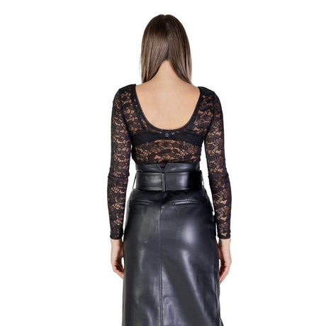 Morgan De Toi Black Polyamide Bodysuit - Hilstor