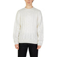 Hamaki-Ho White Acrylic Sweater - Hilstor