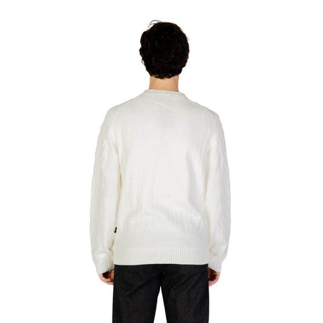 Hamaki-Ho White Acrylic Sweater - Hilstor