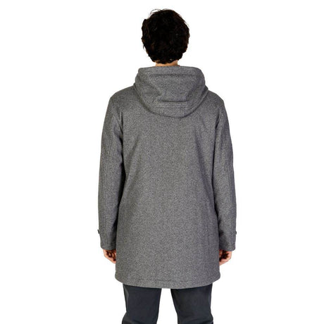 Hamaki-Ho Gray Polyester Jacket - Hilstor
