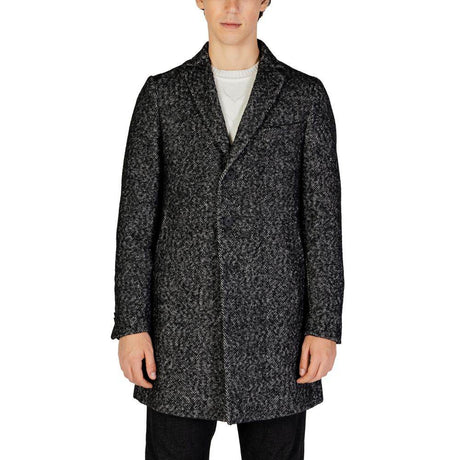 Hamaki-Ho Black Polyester Jacket - Hilstor