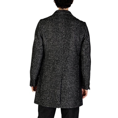 Hamaki-Ho Black Polyester Jacket - Hilstor