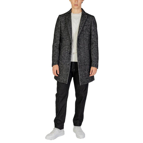 Hamaki-Ho Black Polyester Jacket - Hilstor