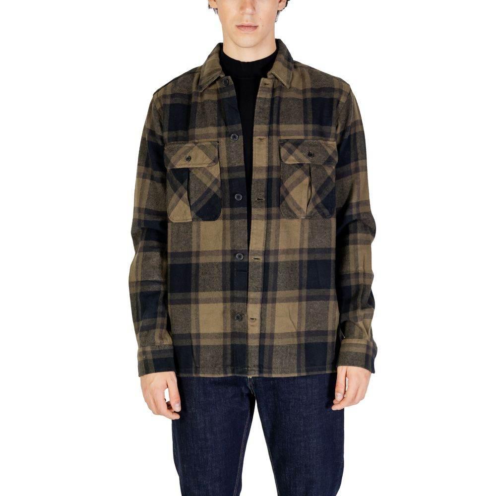Only & Sons Green Cotton Shirt - Hilstor