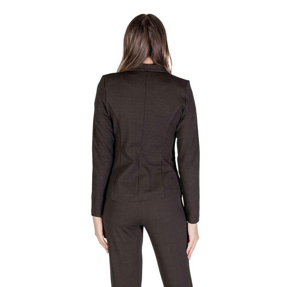 ICHI Brown Polyester Suits & Blazer - Hilstor