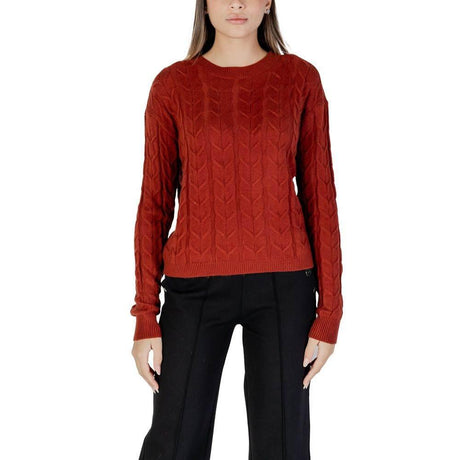 Vero Moda Red Viscose Sweater - Hilstor
