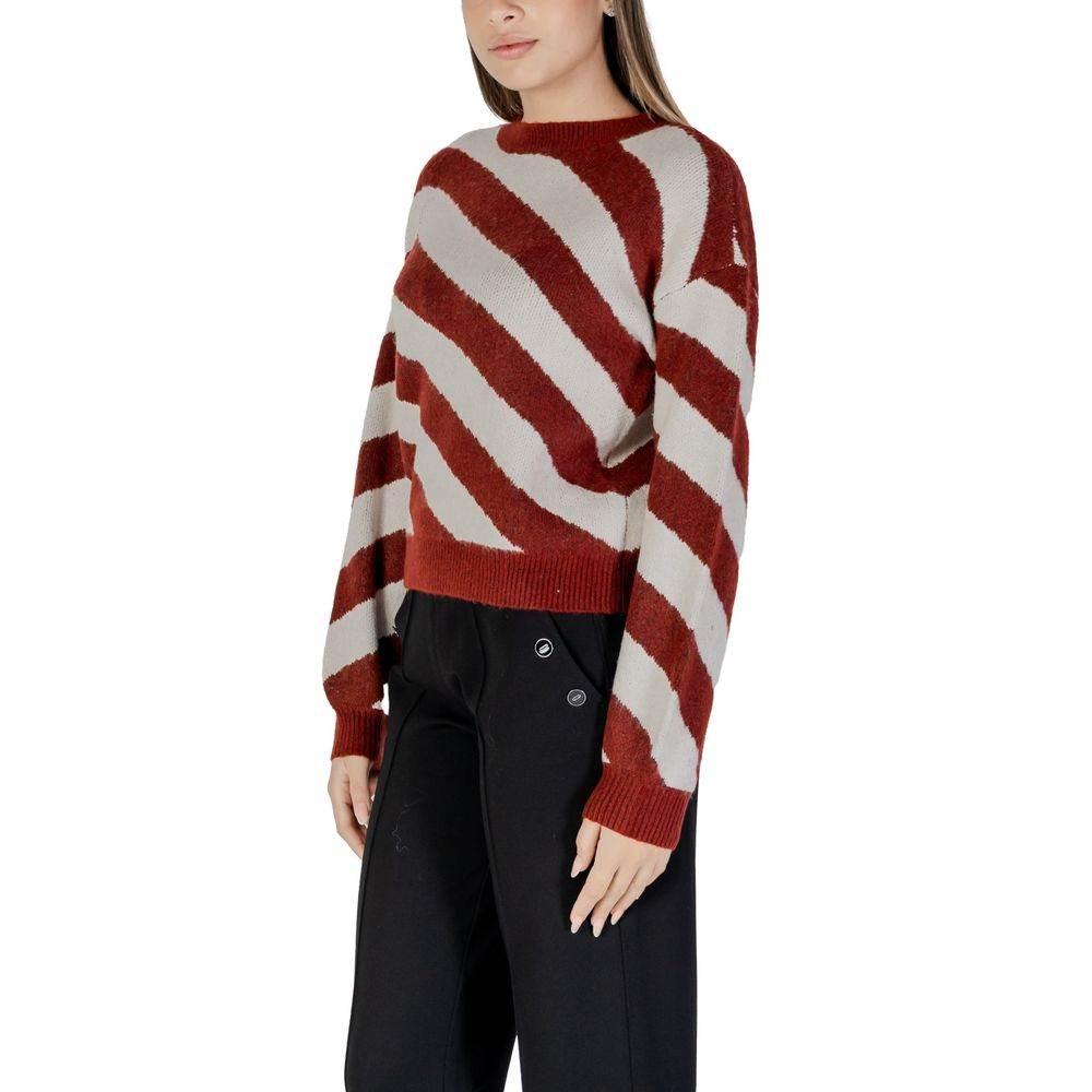 Vero Moda Bordeaux Recycled Polyester Sweater - Hilstor