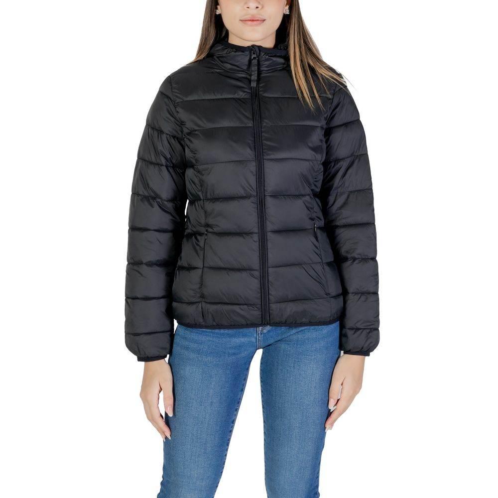 B.Young Black Nylon Jackets & Coat - Hilstor