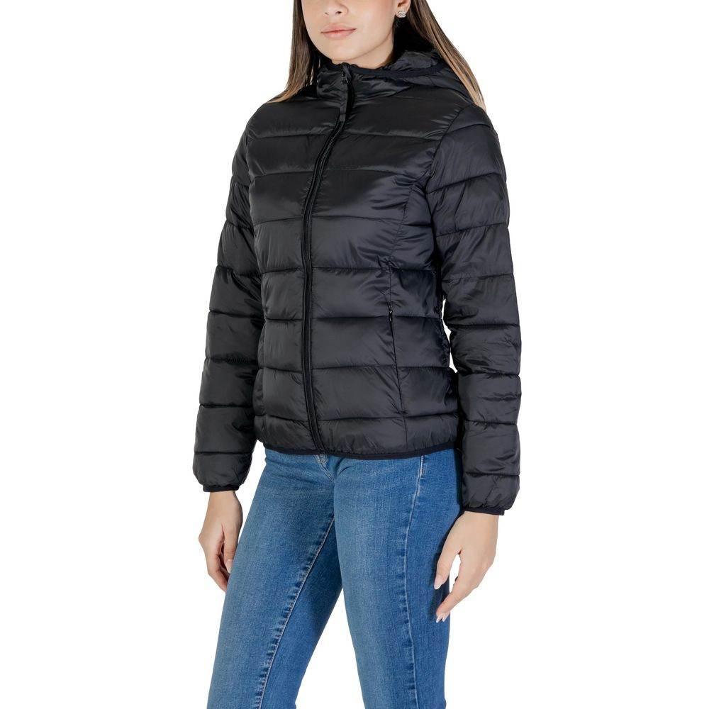 B.Young Black Nylon Jackets & Coat - Hilstor