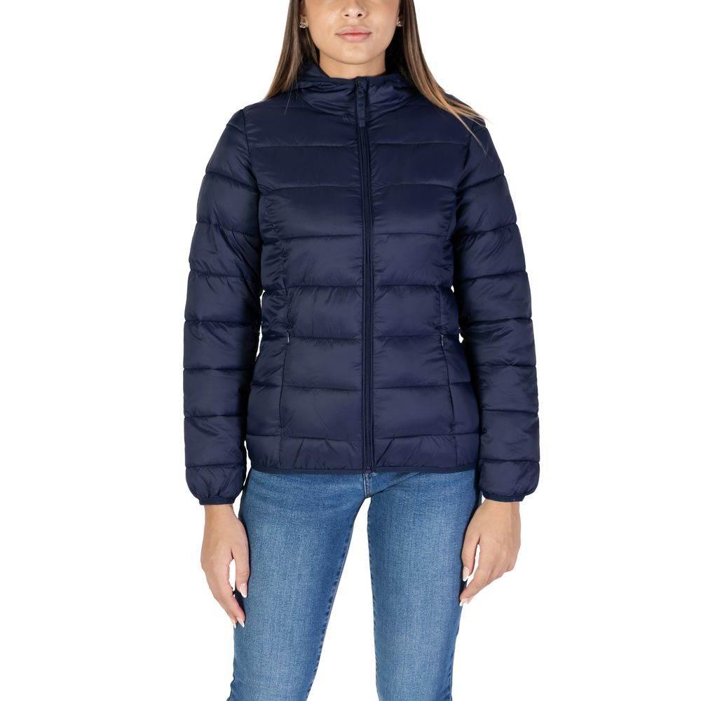 B.Young Blue Nylon Jackets & Coat - Hilstor