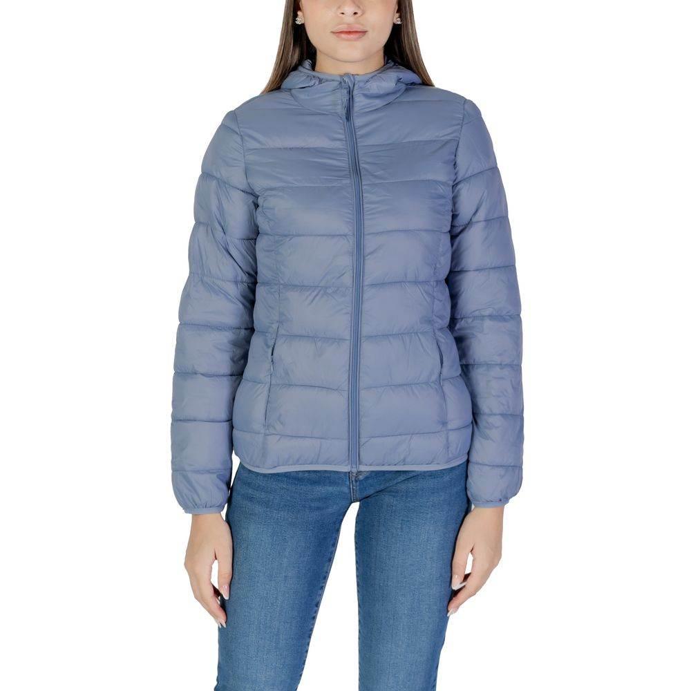 B.Young Blue Nylon Jackets & Coat - Hilstor